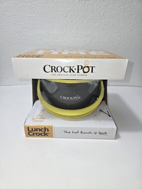 Crock-Pot Yellow Lunch Crock Slow Cooker